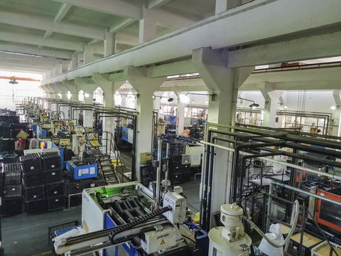 制造業(yè)工廠注塑車間注塑機加工圖片素材下載 各行各業(yè)素材下的制造業(yè)圖片素材